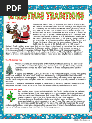 Christmas Traditions