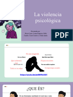 La Violencia Psicológica