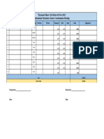 Payment Sheet Herat