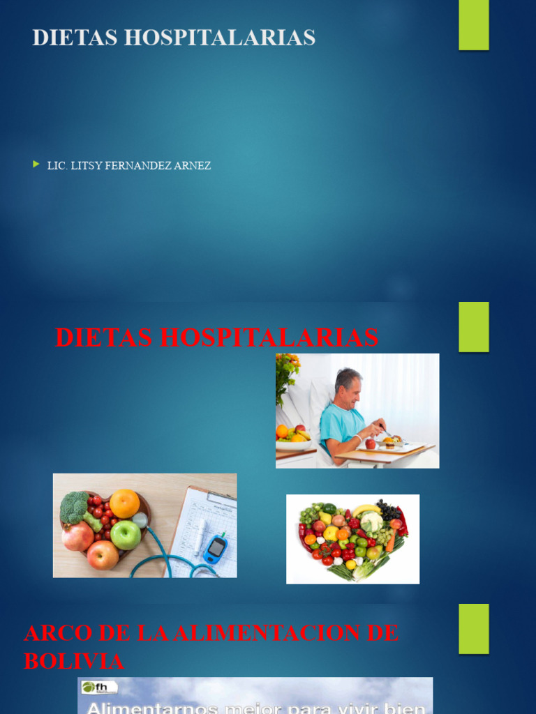 Tema 11 Dietas Hospitalarias Pdf