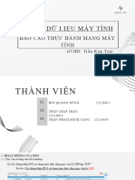 mẠNG DỮ LIỆU MÁY TÍNH