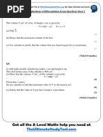 Pool and Prism Optimization Problems | PDF | Geometry | Elementary ...