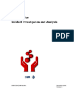 Incident Investigation and Analysis, Practice Incident Investigation and Analysis