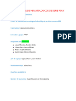 Cuantificacion de Hemoglobina - Practica 4 - Hematologia - 4H