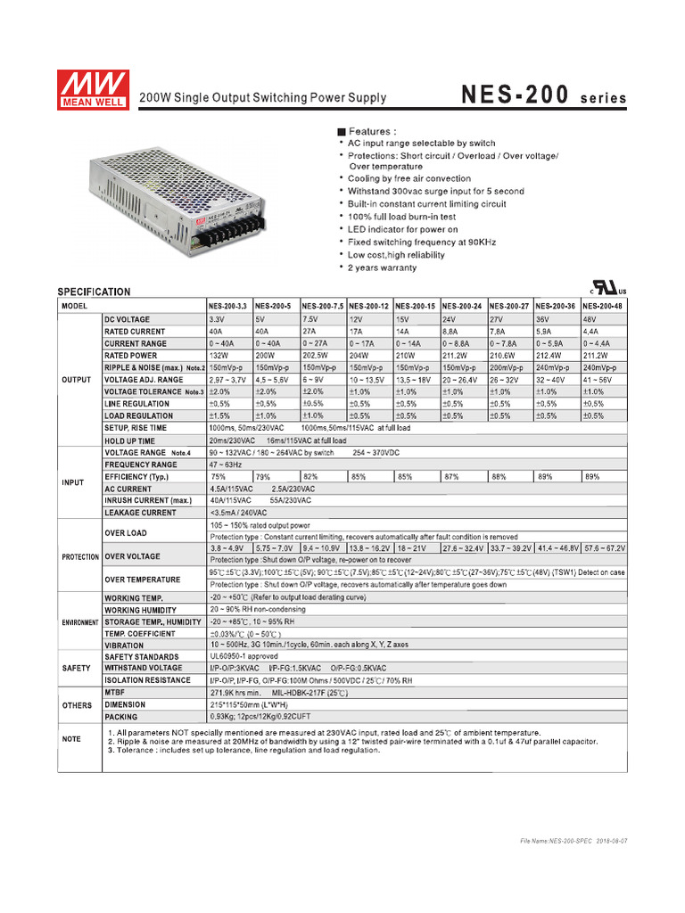 3e NES 200 27 | PDF