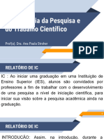 Metodologia Da Pesquisa e Do Trabalho Científico Slide