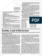 Barbarians of Kiridin