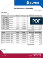 Reporte de Rentas y Retenciones