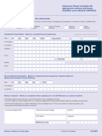Online Generic Railcards Application Form - Print at Home - Oct 2023