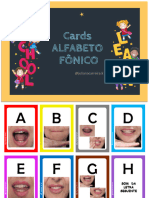 Cards Alfabeto Fônico