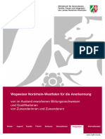 4 48 Schulrecht Schulverwaltung Zeugnisanerkennung Wegweiser NRW Anerkennung