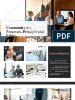 Communication Processes, Principle and Ethics