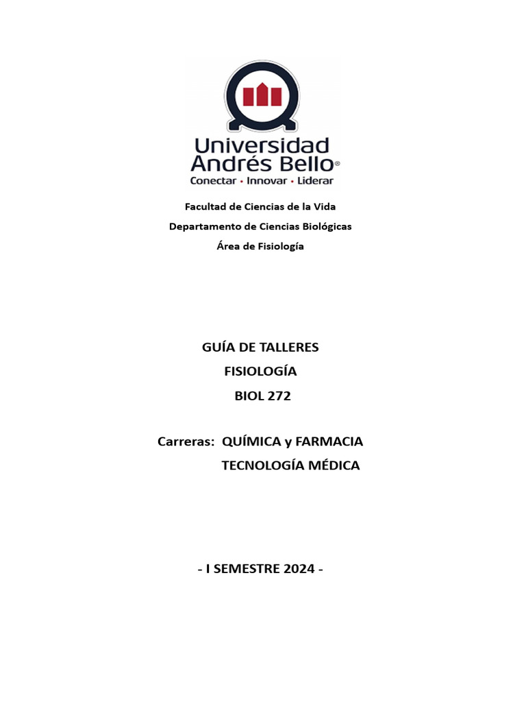Gu%C3%ADa+Talleres+BIOL272 202410 | PDF