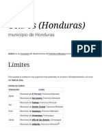 Cedros (Honduras) - Wikipedia, La Enciclopedia Libre