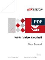 Wi-Fi Video Doorbell: User Manual