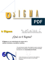 Resumen Ejecutivo Six Sigma