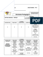 Planilha Março