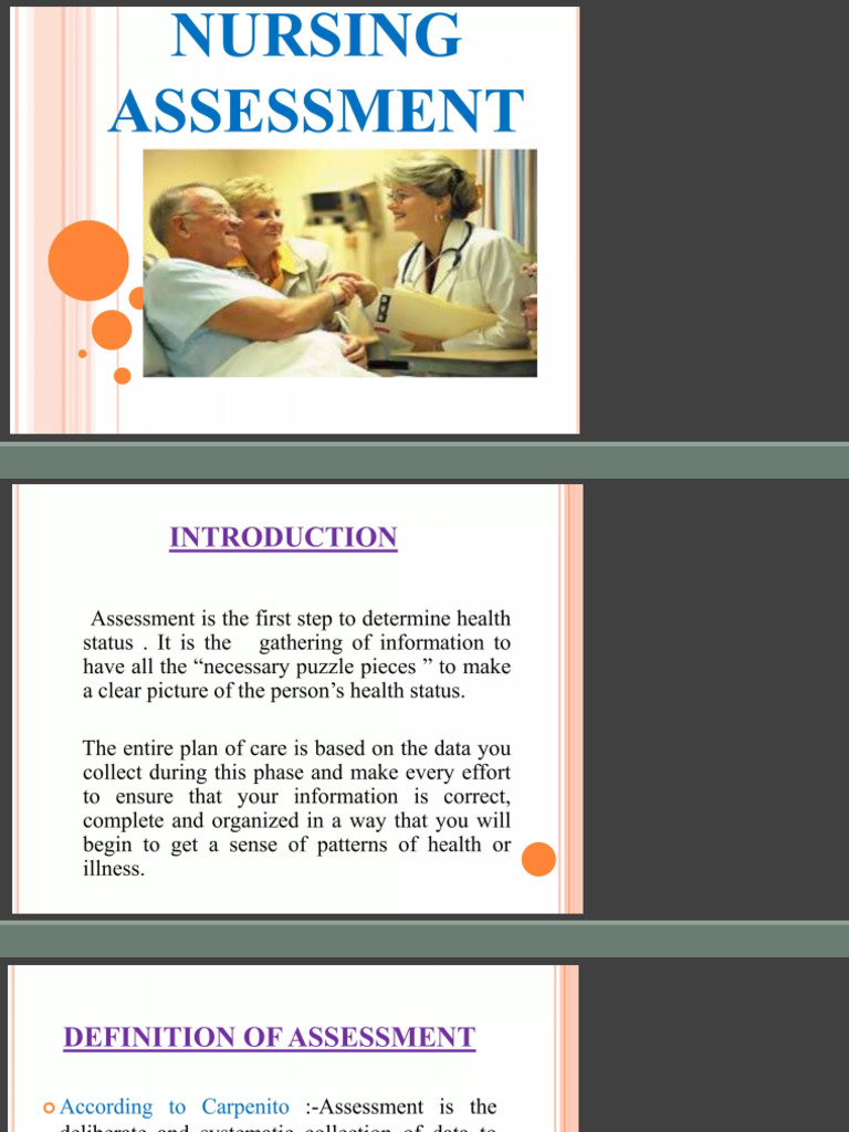 WHAT ARE NURSING ASSESSMENT TOOLS intelligence overview