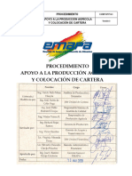 Procedimiento Apoyo A La Producción Agrícola y Colocación de Cartera v5.0 Marcelo..