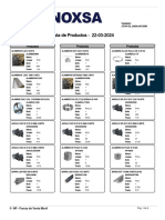 SINOX Lista Producto