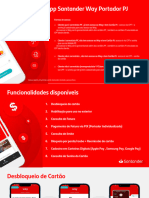 App Santander Way para Portador PJ - Passo A Passo