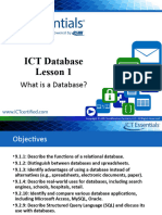 ICT Database v2.1 Lesson01 Slideshow