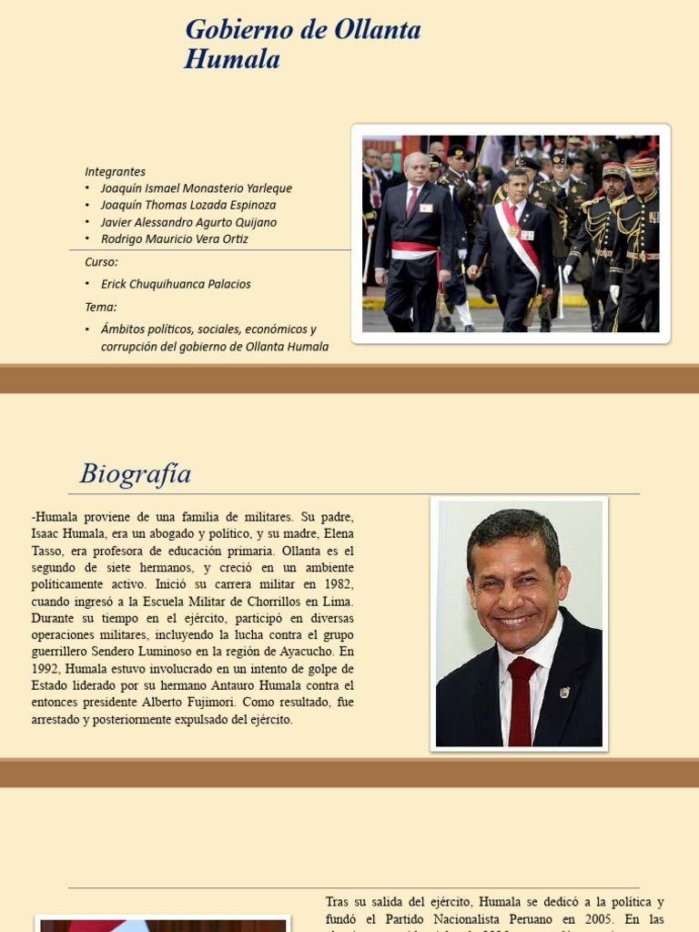 Gobierno de Ollanta Humala | PDF