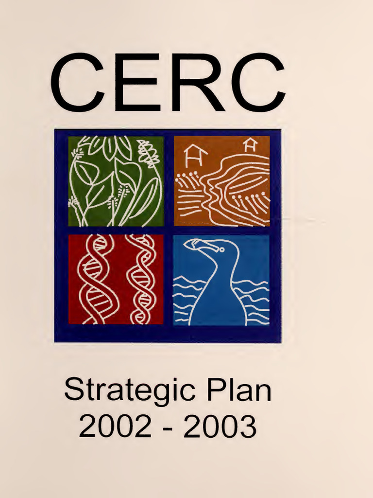 CERC 2002-2003 Strategic Plan Overview | PDF | Science & Mathematics