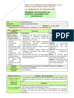 Ses-Lun-Com - Conocemos Las Cualidades de Nuestros Compañeros Con Adivinanzas