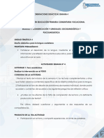 Orientaciones Didacticas Semana 4