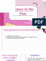 Future in The Past Grammar Drills Grammar Guides Oneonone Activities - 132570