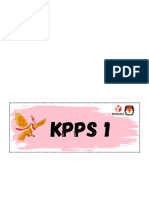 Papan Meja KPPS