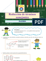 5TO ALG Reducción de Términos Semejantes