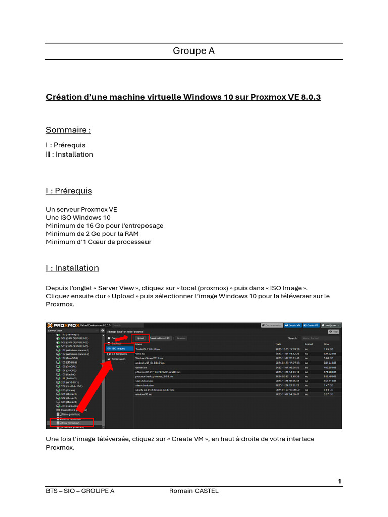 Install Windows 10 Proxmox