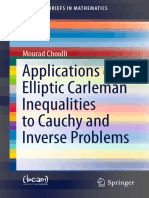 Choulli - Carleman and Inverse Problems