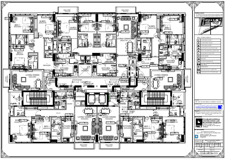 Electrical Power Drawing Sample | PDF | Power (Physics) | Components