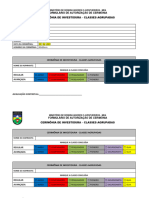 Cerimônia de Investidura - Classes Agrupadas