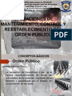 Reentrenamiento Basico Orden Publico 15 Dias