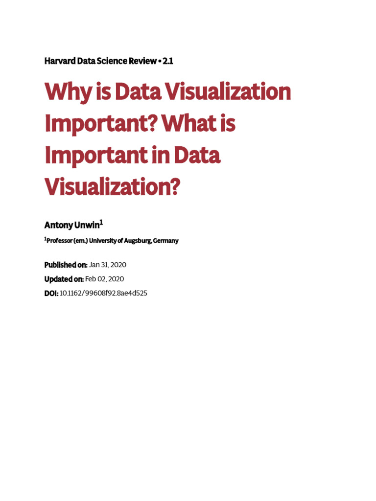 Fundamental Of Data Visualization Pdf