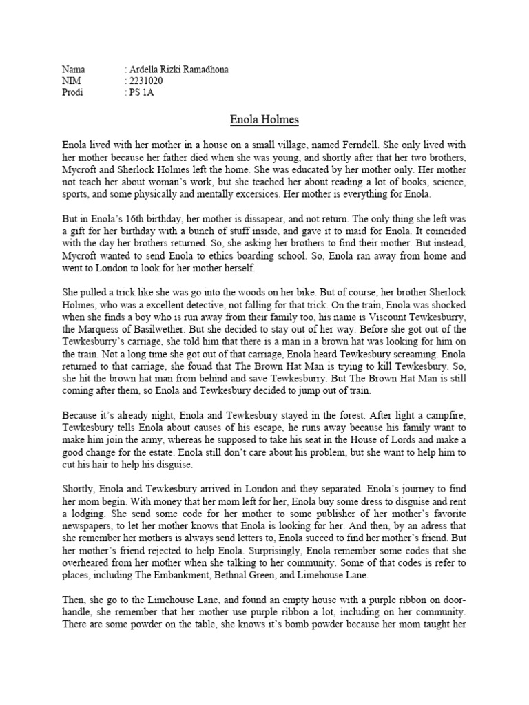 Ardella R PS 1A 39 Enola Holmes - 1711579605