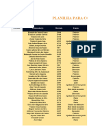 Planilha para Controle de Férias de Funcionários