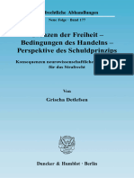 Grenzen Der Freiheit Bedingungen Des Handelns Perspektive Des Schuldprinzips Konsequenzen Neurowissenschaftlicher Forschung