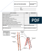 Checklist Escaleras