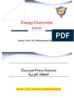 Energy Conversion: Assoc. Prof. Dr. Mohammed Saeed