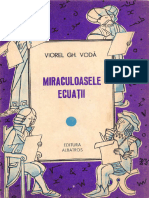 Voda, V. Gh. - Miraculoasele Ecuatii