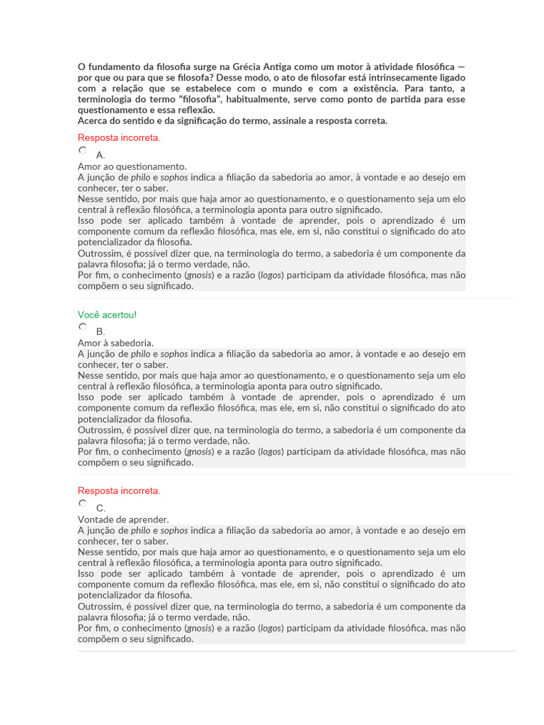 Fundamentos da Filosofia e Seu Significado | PDF | Filosofia