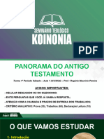 Panorama Antigo Testamento 1 - Per-Odo AULA 1 (9.3.2024)