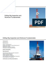 Fundamentos de Inspección y Reacondicionamiento de Plataformas de Perforación