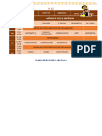 Horario 6to A1 2024