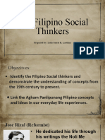 Filipino Social Thinkers